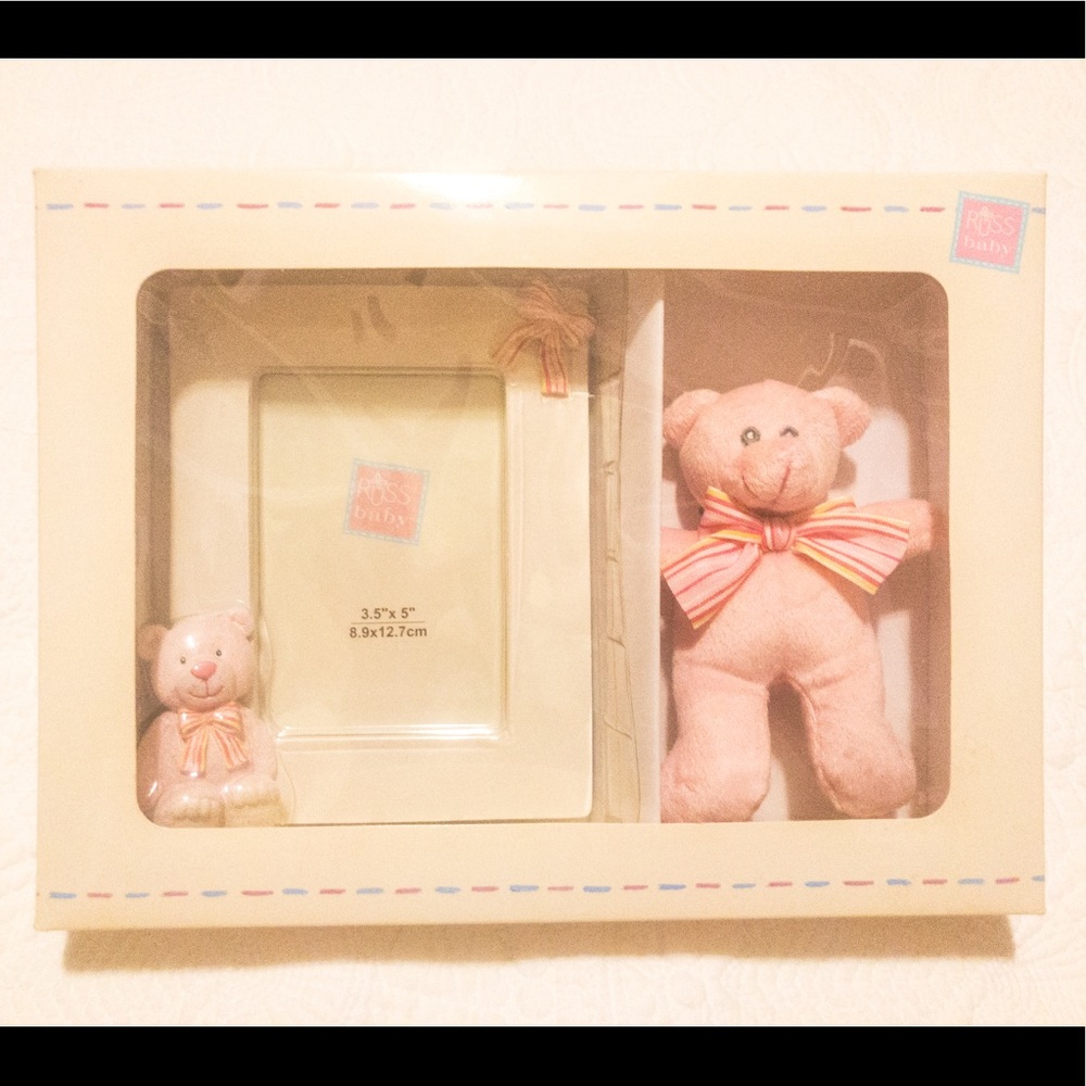 Russ Berrie Baby 2 Piece Picture Frame Gift Set
